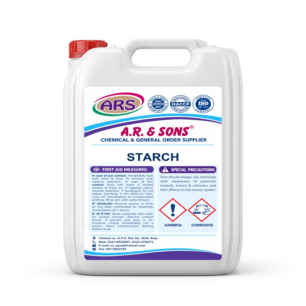 STARCH commercial chemical canister